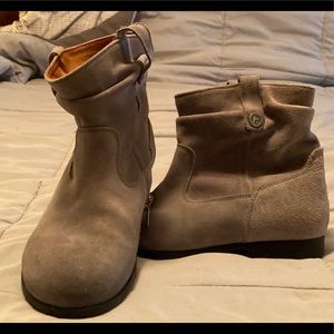 Birkenstock Gray slouch boot
